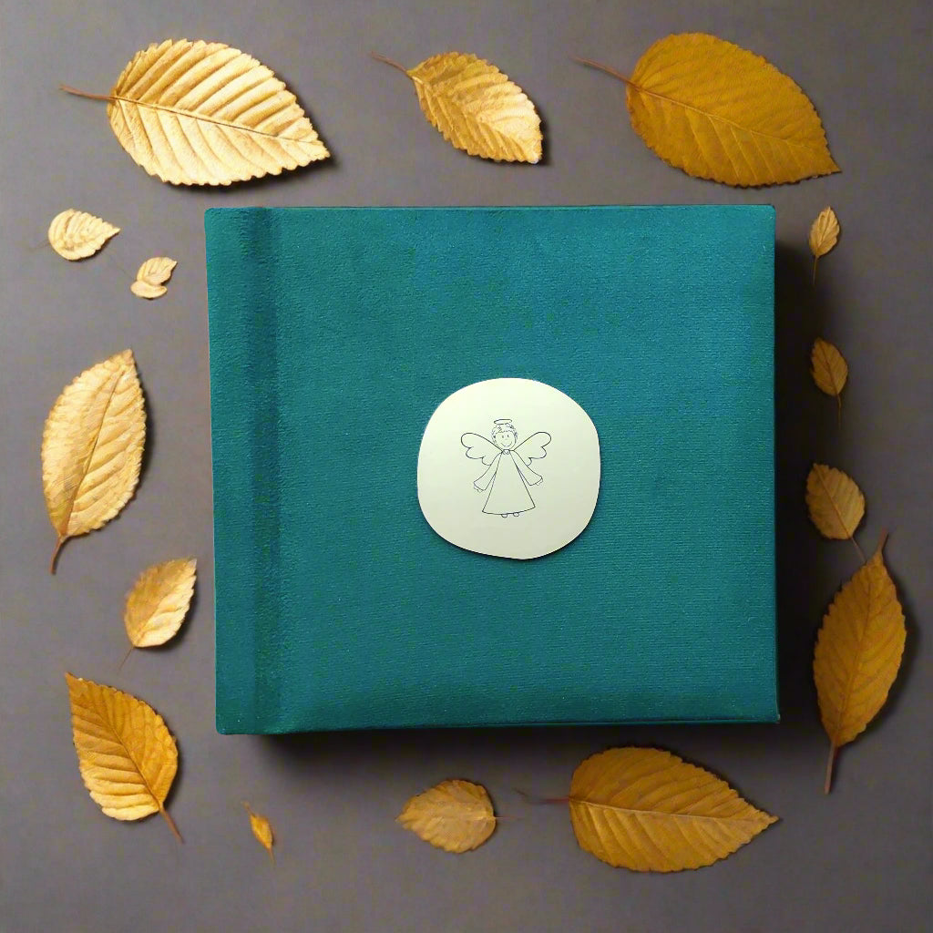 Palinkėjimų knyga "Veliūrinė žalia"