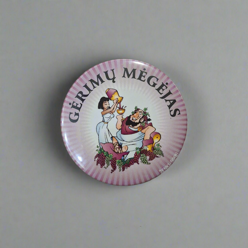 Ženkliukas "Gėrimų mėgėjas"