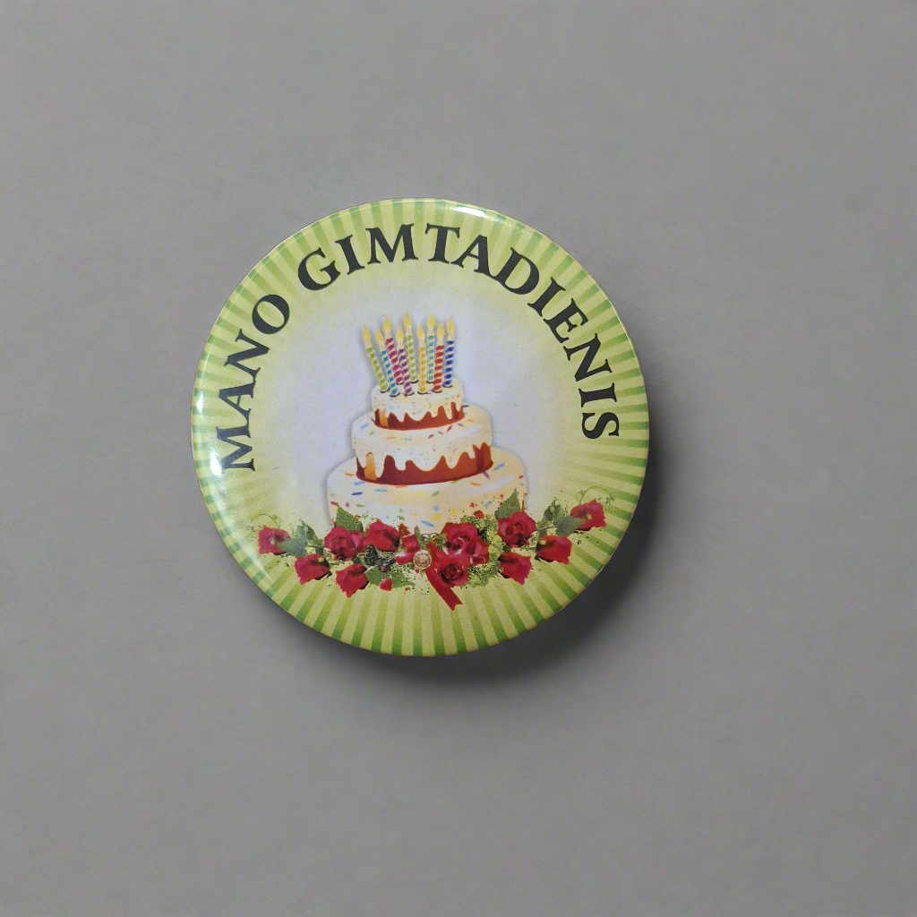 Ženkliukas "Mano gimtadienis"
