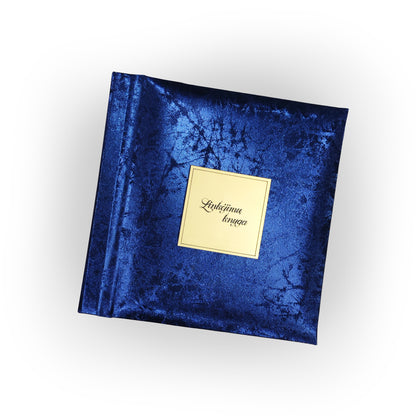 Palinkėjimų knyga "Blizgi mėlyna"