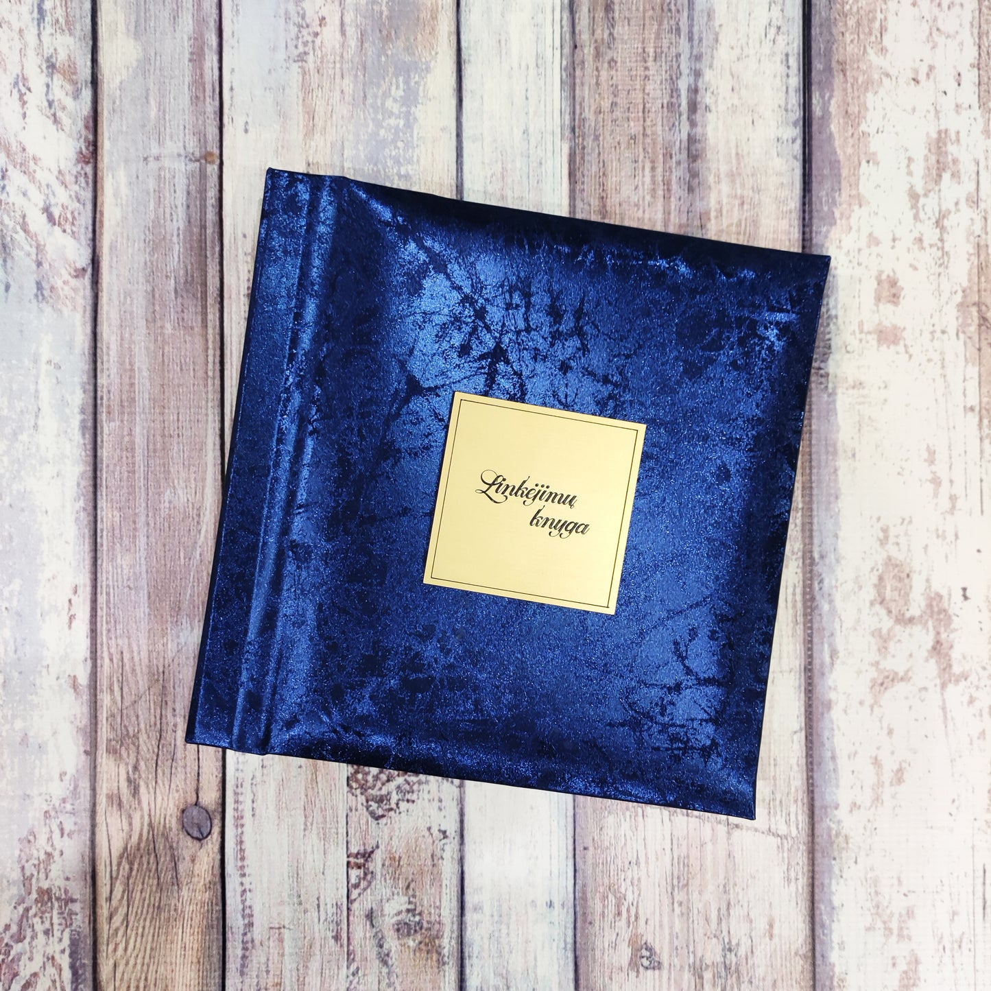 Palinkėjimų knyga "Blizgi mėlyna"