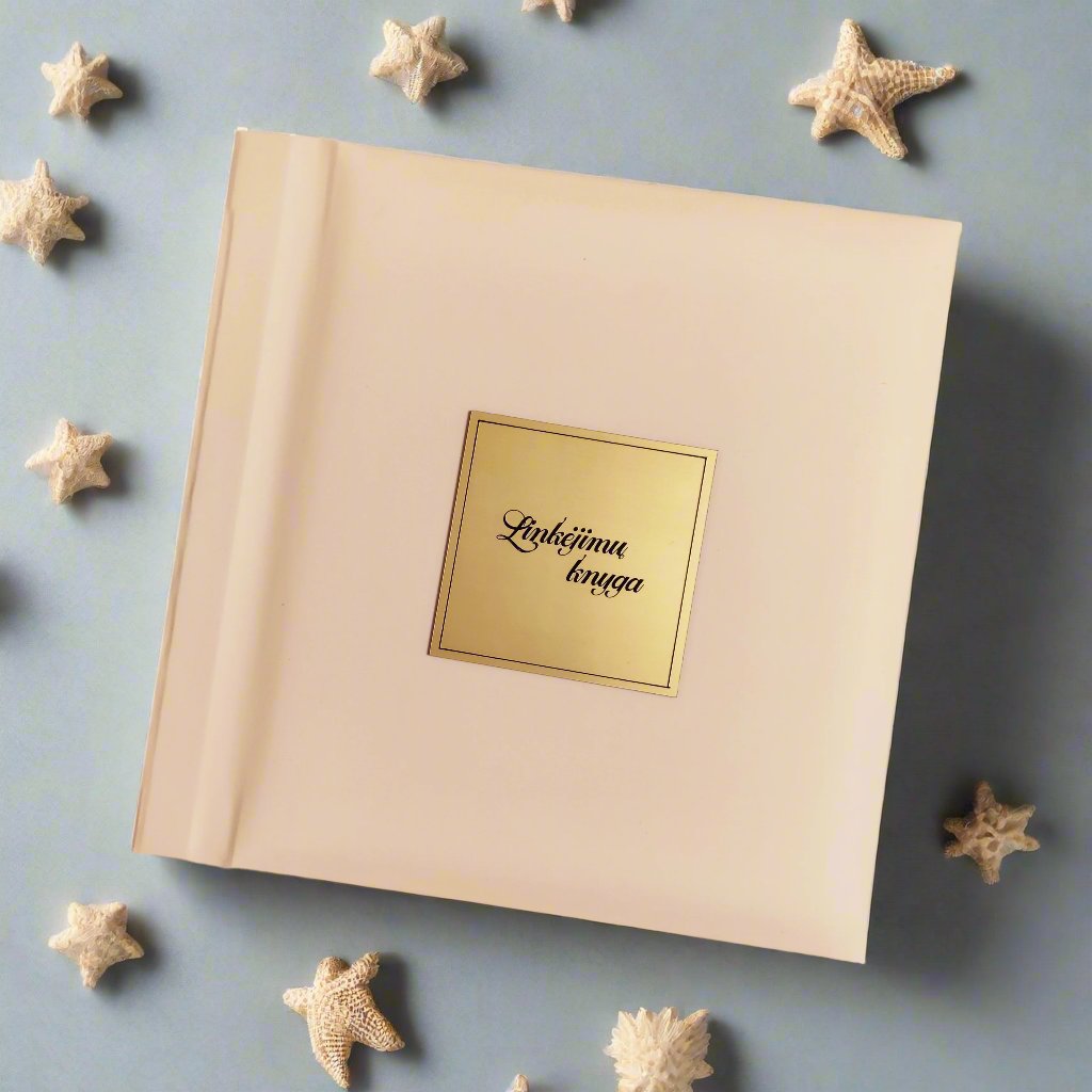 Palinkėjimų knyga "Švelni rožinė"