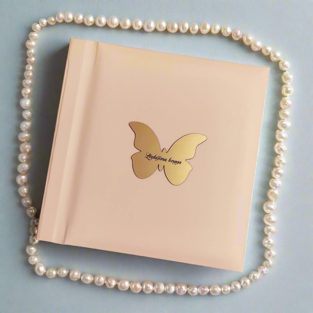 Palinkėjimų knyga "Švelni rožinė"