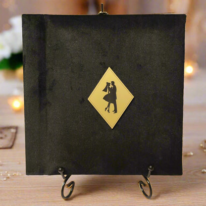 Palinkėjimų knyga "Veliūrinė juoda"