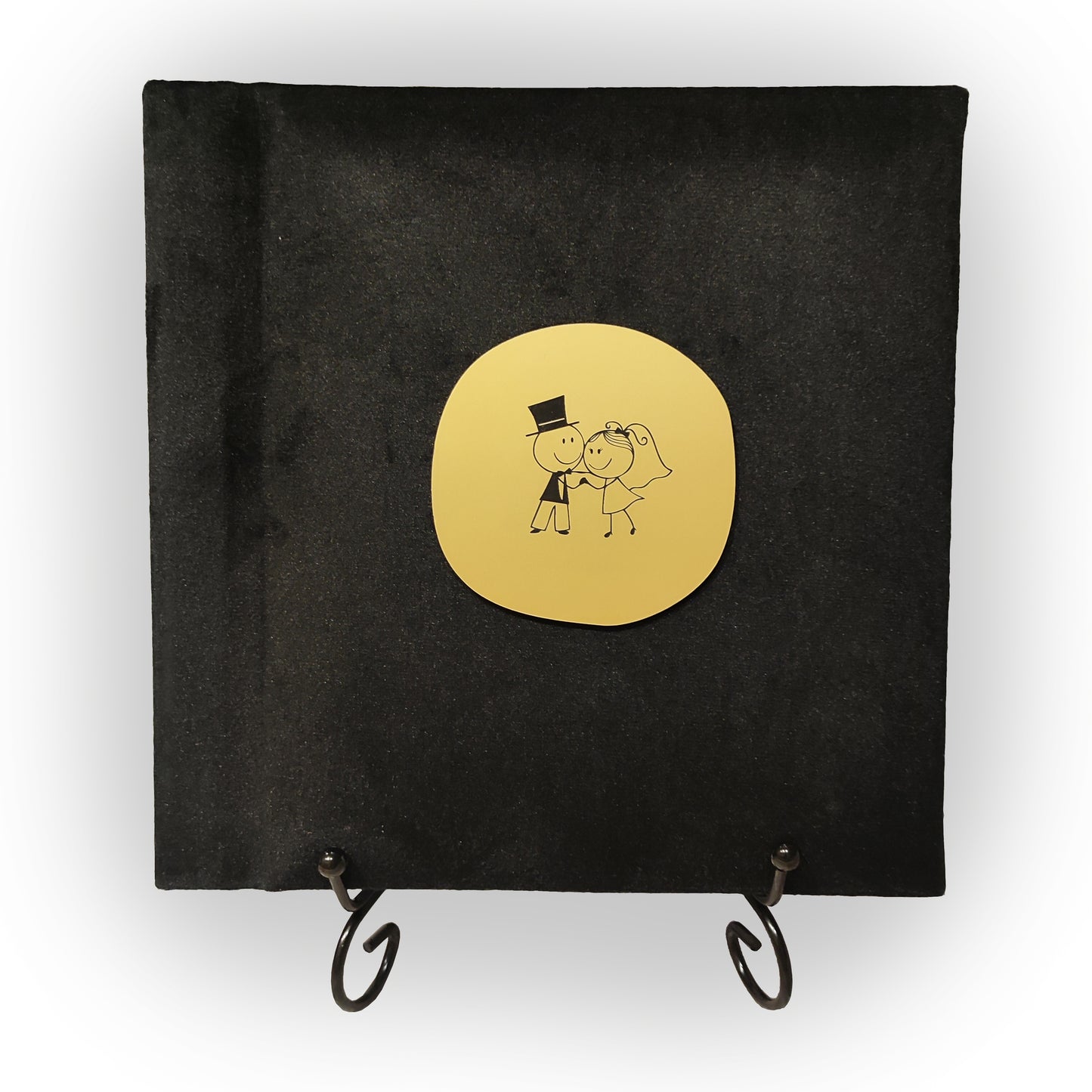 Palinkėjimų knyga "Veliūrinė juoda"