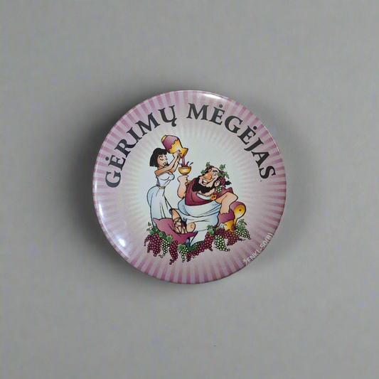 Ženkliukas "Gėrimų mėgėjas"