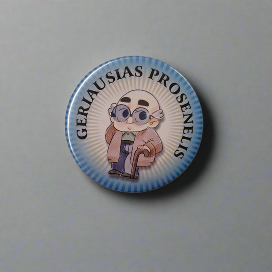 Ženkliukas "Geriausias prosenelis"