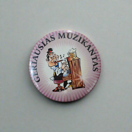 Ženkliukas "Geriausias muzikantas"