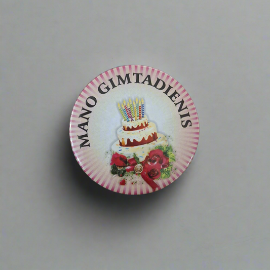 Ženkliukas "Mano gimtadienis"