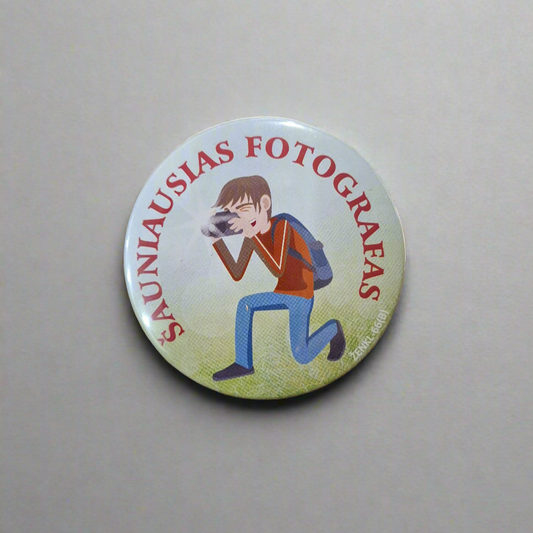 Ženkliukas "Šauniausias fotografas"
